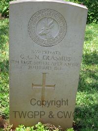 Dar Es Salaam War Cemetery - Erasmus, G C N